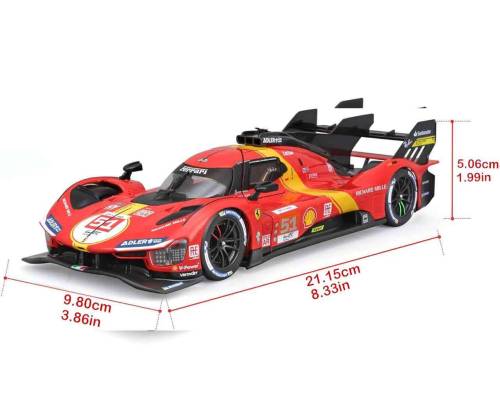 FERRARI - 499p Lmh (2023 24h Le Mans Champion) - Zestaw modelarski 1/24