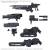 ARMORED CORE VI - 30M Option Parts Weapon Set 07 - Zestaw modelarski