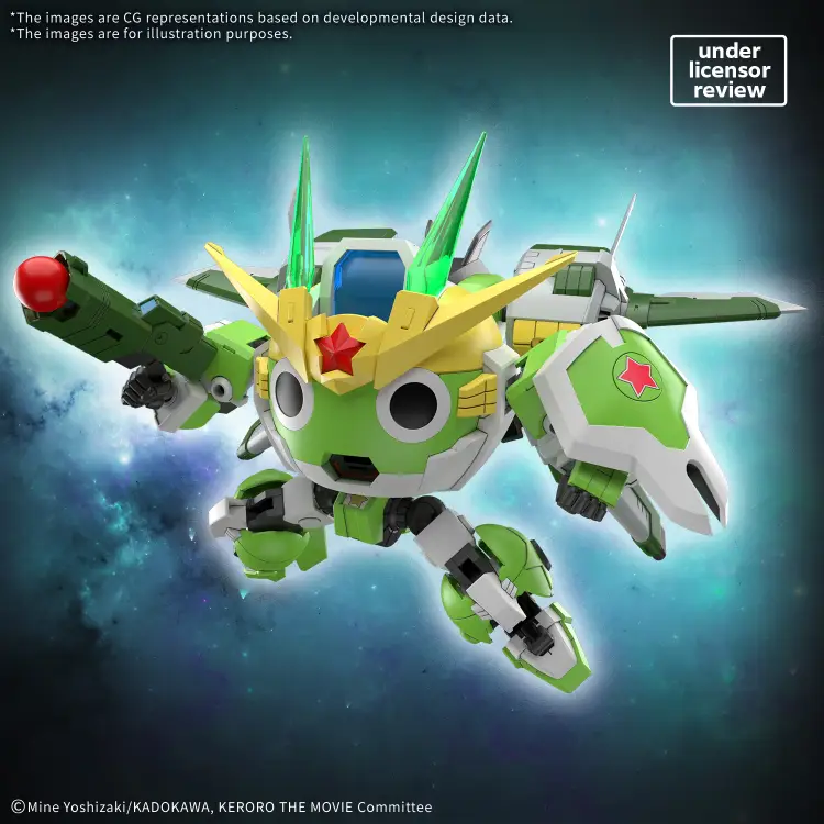 KERORO - HG New Keroro Robot (wstępnie) - Zestaw modelarski