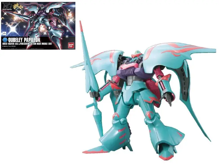 GUNDAM - HGBF 1/144 Qubeley Papillon - Zestaw modelarski