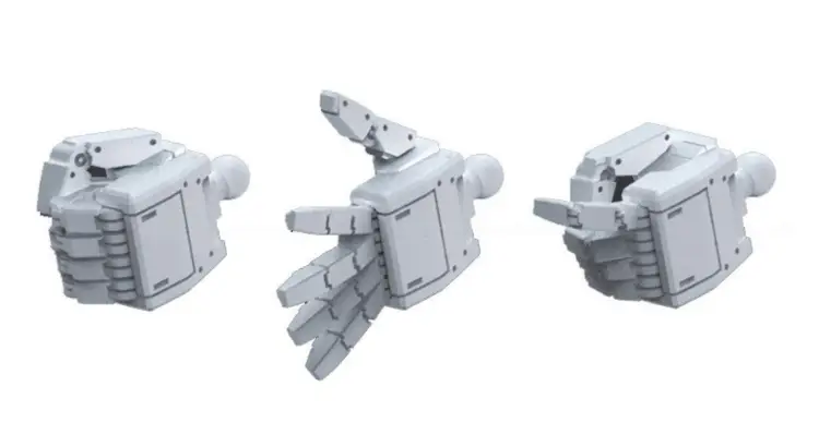 GUNDAM - Builders Part HD 1/144 MS Hand 01 (E.F.S.F.) - Zestaw modelarski