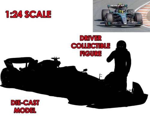 FORMUŁA 1 - F1 Mercedes W15 E Perf. 2023 z Russelem - Zestaw modelarski 1/24
