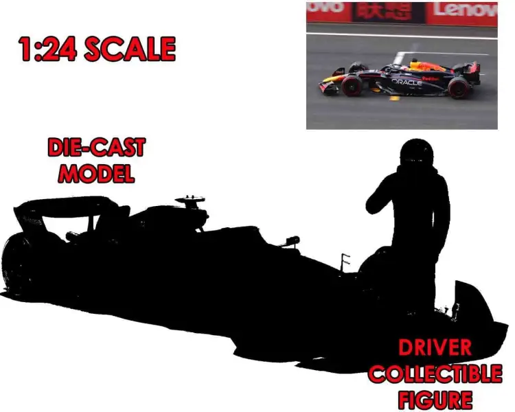 FORMUŁA 1 - F1 Red Bull Racing Rb20 z Verstappenem - Zestaw modelarski 1/24