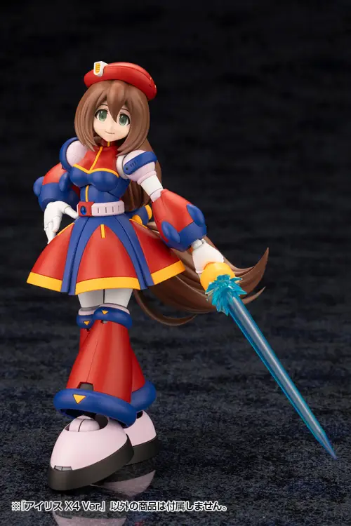 MEGA MAN X - Iris X4 - Zestaw modelarski 13,5 cm