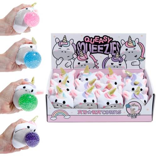 KAWAII - Jednorożec - Piłka antystresowa "Queasy Squeezies