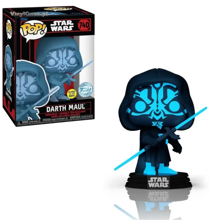 Funko POP! Star Wars - Dark Side - Darth Maul (holo) GITD #740
