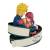 NARUTO 72 SERIES - Minato, Naruto i Kushina - Figurka 13 cm