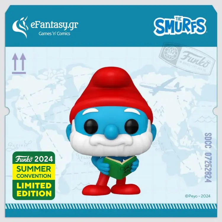 Funko POP! The Smurfs - Papa Smurf #1525 (SDCC 2024 Exclusive)