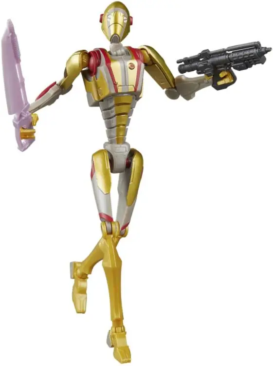 STAR WARS JEDI SURVIVOR - Dagan Gera i droid BX - czarna seria 15 cm