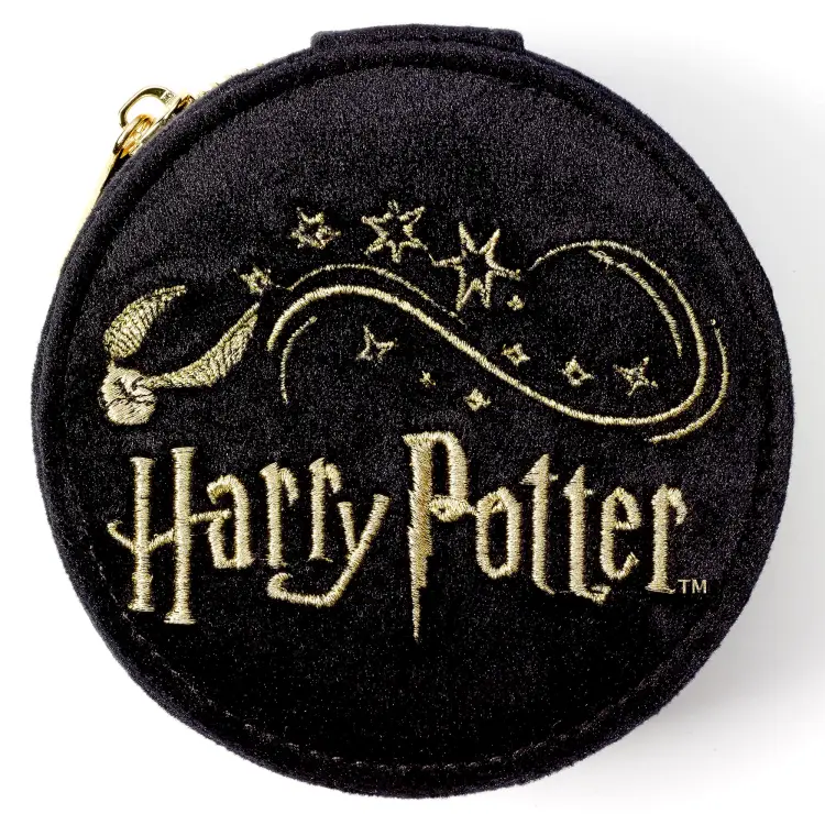 HARRY POTTER - Złoty Czarodziej - Aksamitne pudełko na biżuterię