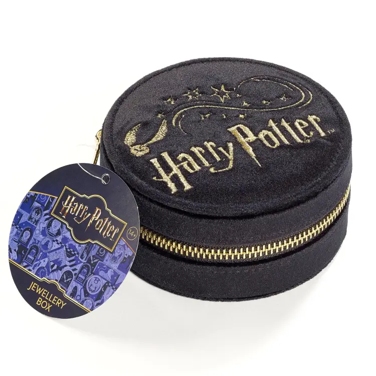 HARRY POTTER - Złoty Czarodziej - Aksamitne pudełko na biżuterię