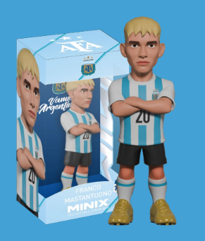 ARGENTYNA - Mastantuono - Figurka Minix World Cup 12 cm