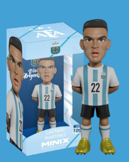 ARGENTYNA - Lautaro Martinez - Figurka Minix Mistrzostwa Świata 12 cm