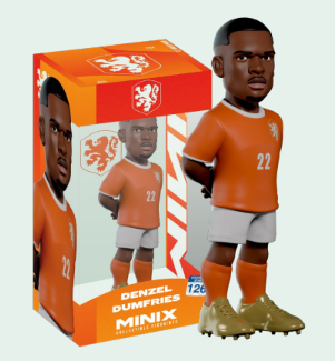 HOLANDIA - Dumfries - Figurka Minix World Cup 12 cm