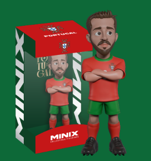 PORTUGALIA - Silva - Figurka Minix Mistrzostwa Świata 12cm