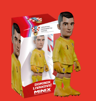 CHORWACJA - Livakovic - Figurka Minix World Cup 12cm