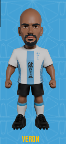 ARGENTYNA - Veron - Figurka Minix World Legends Cup 12 cm