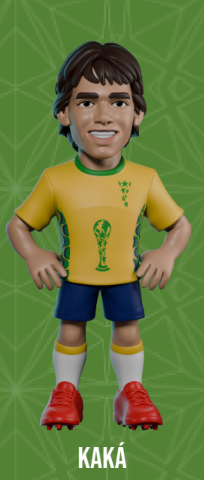 BRAZYLIA - Kaka - Figurka Minix World Legends Cup 12 cm