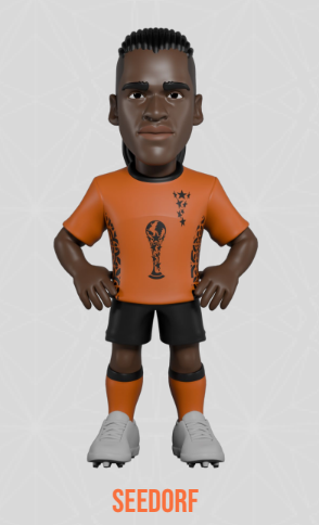 HOLANDIA - Seedorf - Figurka Minix World Legends Cup 12 cm