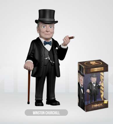 CELEBRITY - Winston Churchill - Figurka Minix 12 cm