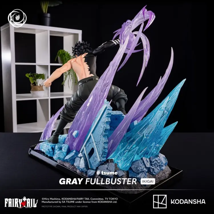 FAIRY TAIL - Grey Fullbuster - Statua Ikigai 1/6 Tsume 37cm