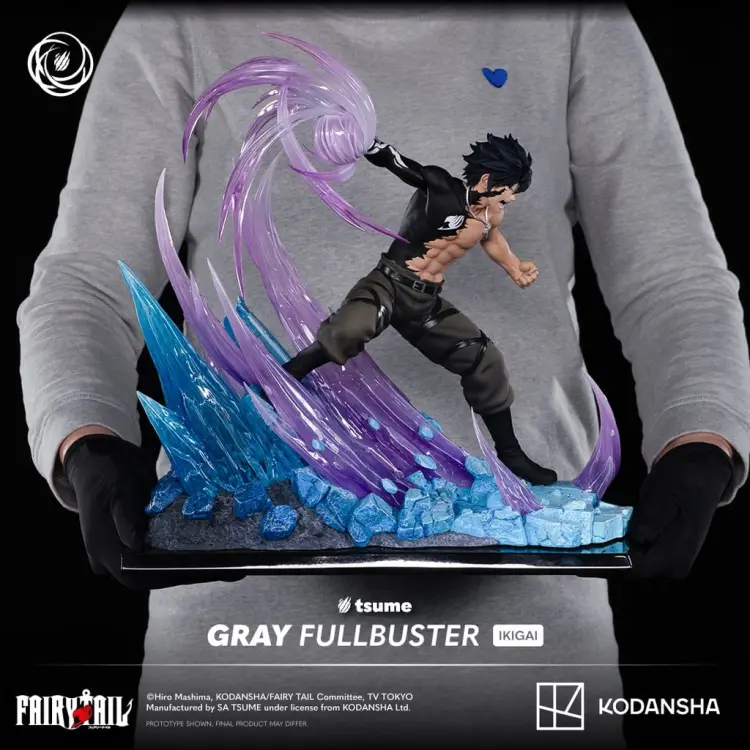 FAIRY TAIL - Grey Fullbuster - Statua Ikigai 1/6 Tsume 37cm