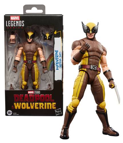 DEADPOOL & WOLVERINE - Wolverine (brązowy garnitur) - Figurka Legends Series 15 cm
