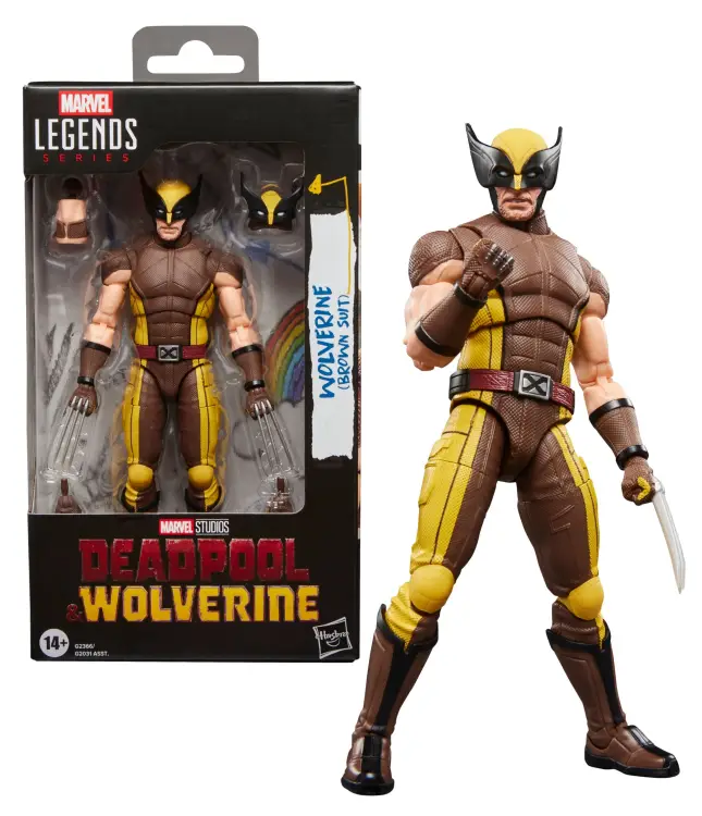 DEADPOOL & WOLVERINE - Wolverine (brązowy garnitur) - Figurka Legends Series 15 cm