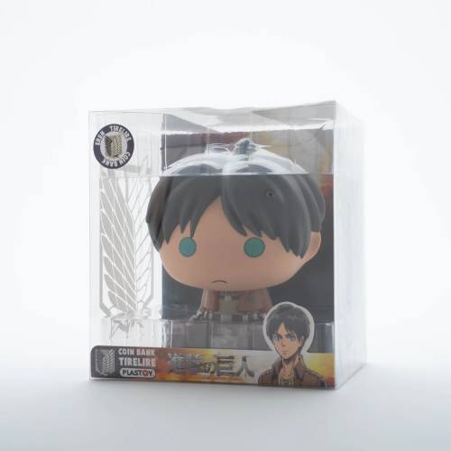 ATTACK ON TITAN - Mini skarbonka - Chibi Eren - 13 cm