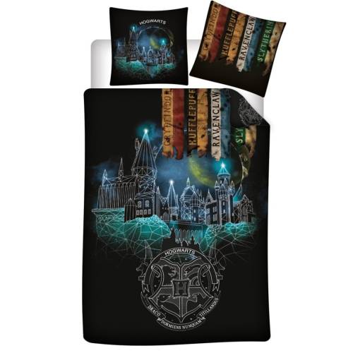 HARRY POTTER - Hogwart - Poszwa na kołdrę 140x200cm - "100% mikrofibra