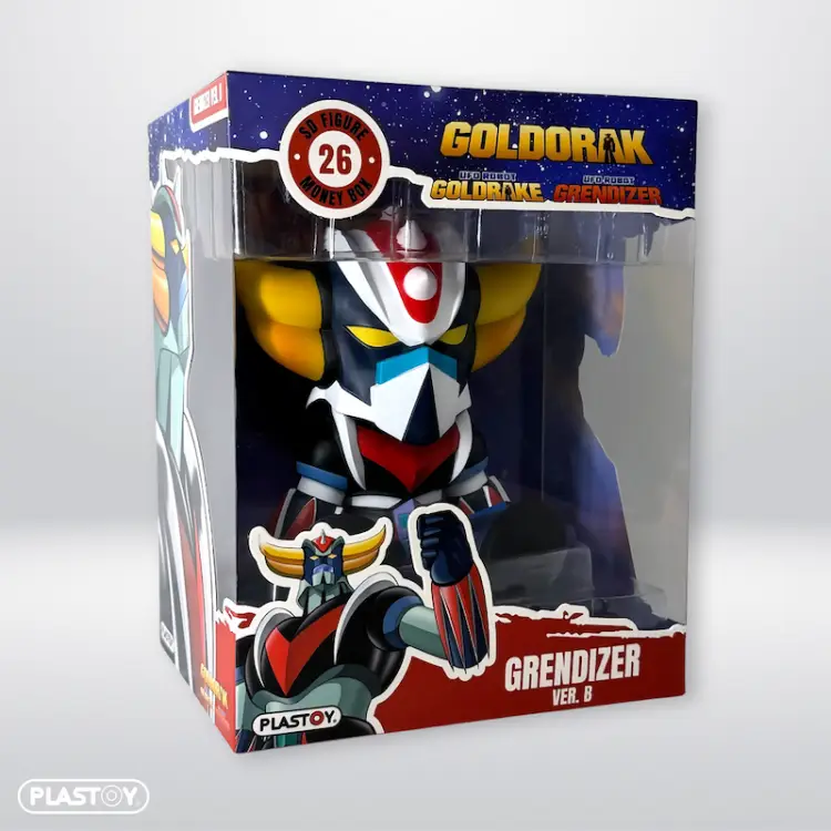 Plastoy Goldorak - Grendizer - Chibi Grendizer Siedzący Skarbonka