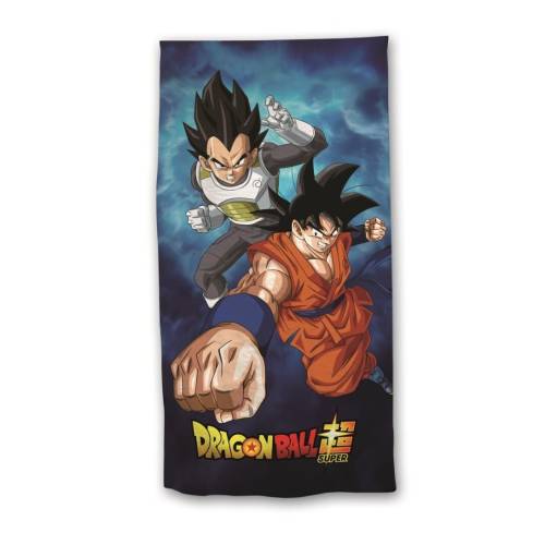 DRAGON BALL S - Goku & Vegeta - Ręcznik plażowy 100% bawełna - 70x140cm