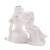 DISNEY - "White&Silver" - Królewna Śnieżka i Dopey - Bank pieniędzy - 17 cm