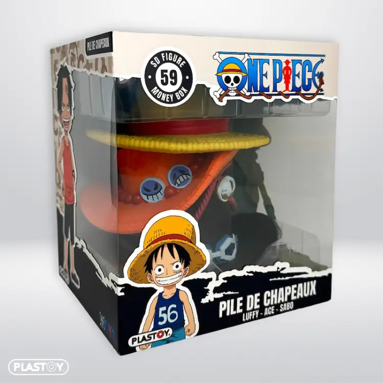 Plastoy One Piece - Czapki - Skarbonka PVC #16cm