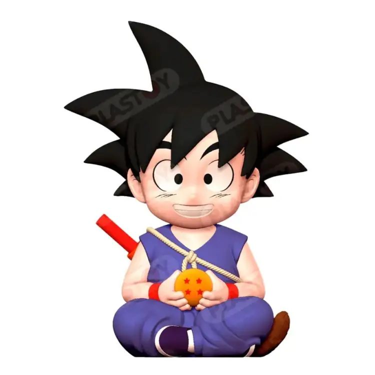 DRAGON BALL - Kid Goku "Niebieska wersja" - Skarbonka PVC 17cm