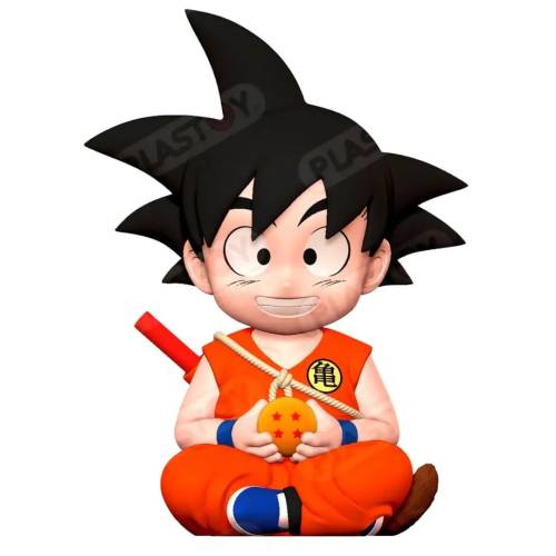 DRAGON BALL - Kid Goku "Pomarańczowa wersja" - Skarbonka PVC 17cm