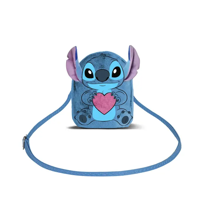 STITCH - Love - Mini futrzana torba na ramię '17x12x6cm'