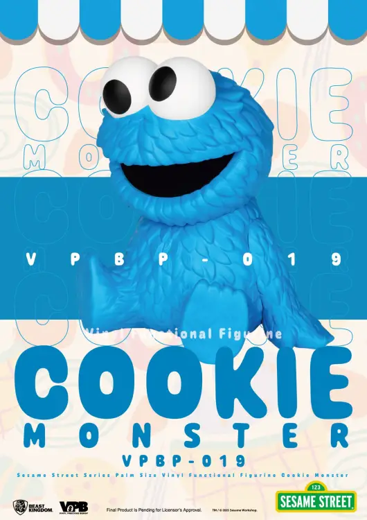 SESAME STREET - Ciasteczkowy Potwór - Bank wielkości dłoni 11,8 cm