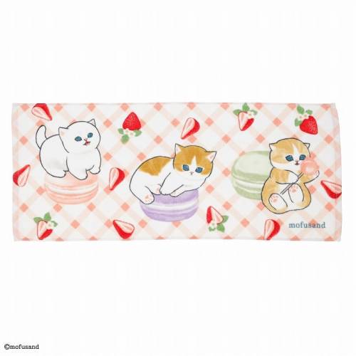 MOFUSAND - Kitten-Nyan Sweets - Ręcznik 34x80cm