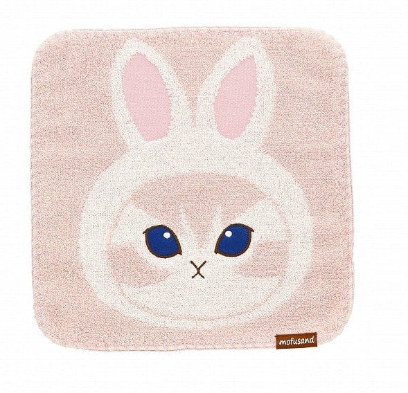 MOFUSAND - Kitten-Nyan Rabbit - Mini ręcznik 25x25cm