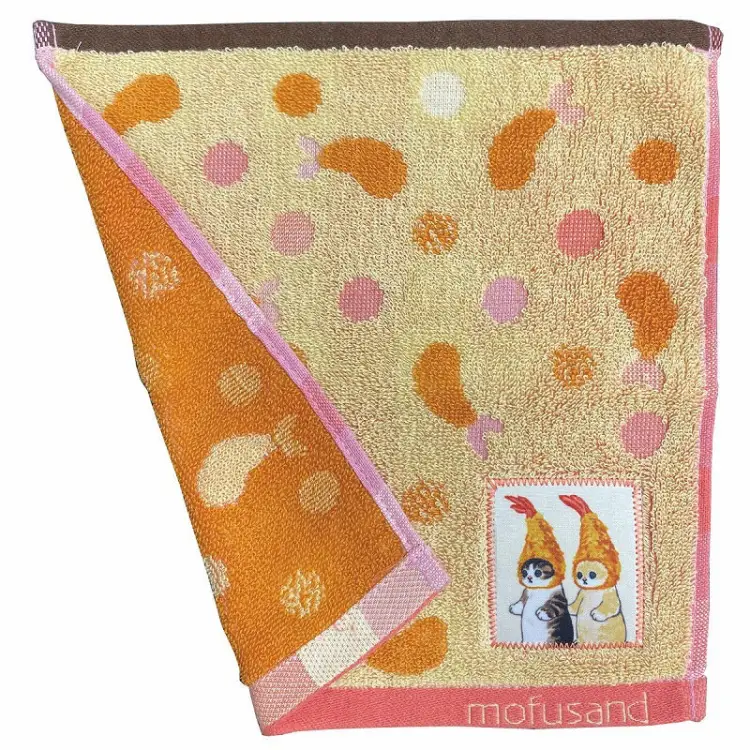 MOFUSAND - Kitten-Nyan Tempura - Mini ręcznik 25x25cm