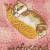 MOFUSAND - Kitten-Nyan Red Paw Print - Mini ręcznik 25x25cm