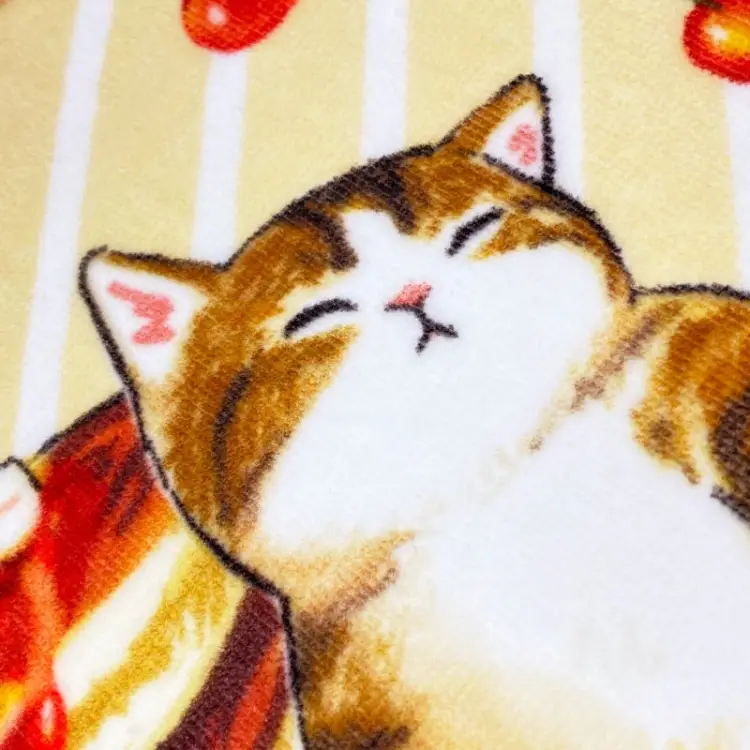MOFUSAND - Kitten-Nyan Pancakes - Mini ręcznik 25x25cm