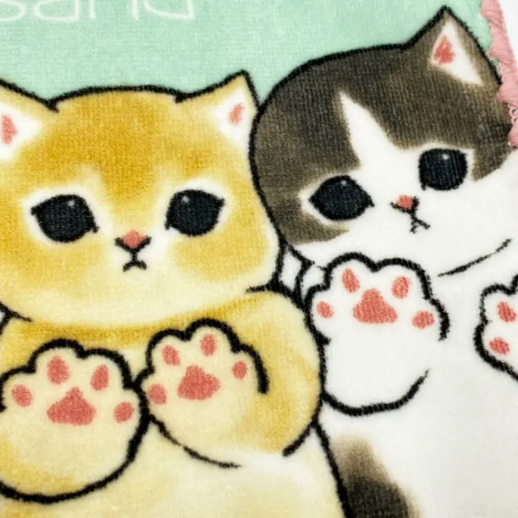 MOFUSAND - Kitten-Nyan Hug - Mini ręcznik 25x25cm