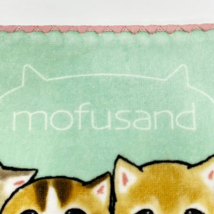 MOFUSAND - Kitten-Nyan Hug - Mini ręcznik 25x25cm