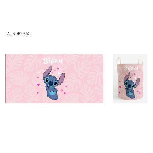 LILO & STITCH - Stitch "Heart" - Worek na pranie 50x32cm
