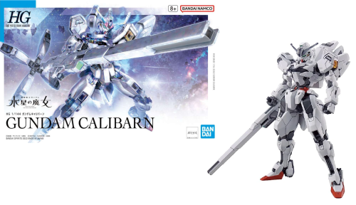 CZAROWNICA Z MERKURY - Gundam Calibarn - Zestaw modelarski