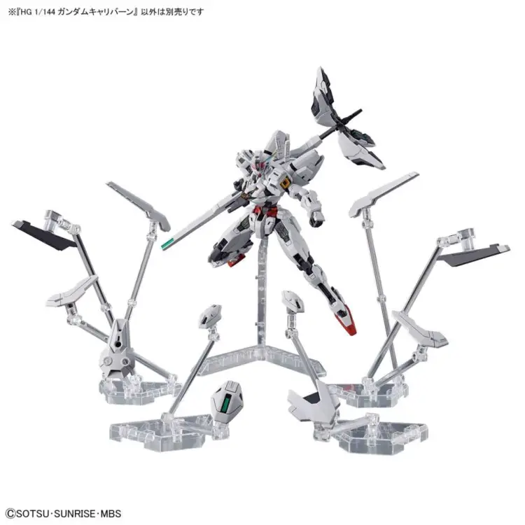 CZAROWNICA Z MERKURY - Gundam Calibarn - Zestaw modelarski