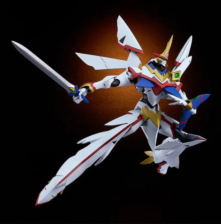 Model do składania Knight Ramune & 40 Fire Moderoid Kaiser Fire 20 cm