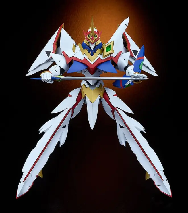 Model do składania Knight Ramune & 40 Fire Moderoid Kaiser Fire 20 cm